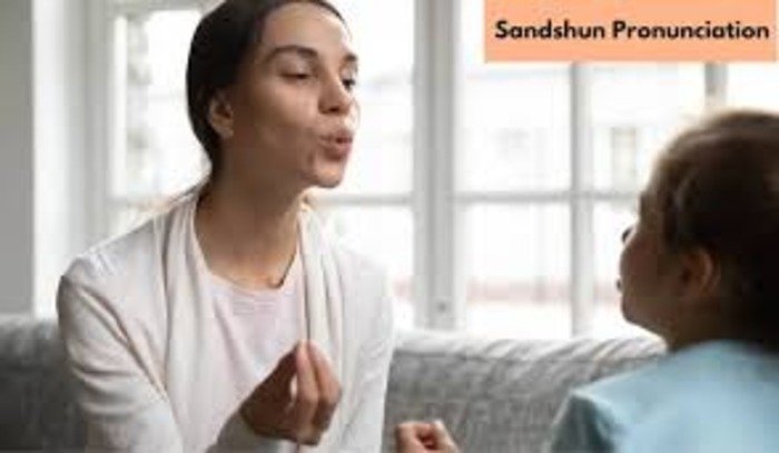 sandshun pronunciation